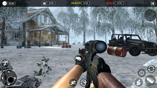 اسکرین شات بازی Target Sniper 3D Games 3