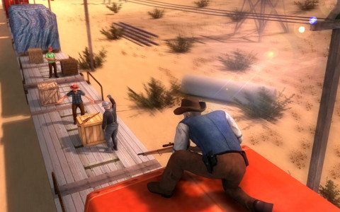 اسکرین شات 1 بازی Sniper 3d Train Shooter