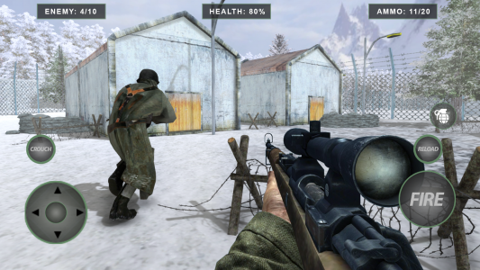 اسکرین شات بازی World War Sniper Hero 1