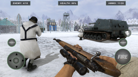 اسکرین شات بازی World War Sniper Hero 3