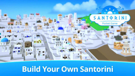 اسکرین شات بازی Santorini: Pocket Game 1