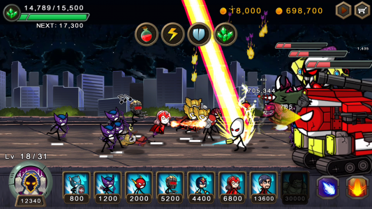 اسکرین شات بازی HERO WARS SuperStickmanDefense 3