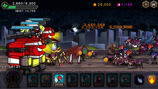 اسکرین شات 2 بازی HERO WARS SuperStickmanDefense