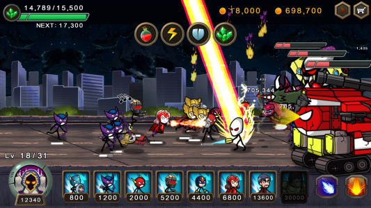 اسکرین شات 3 بازی HERO WARS SuperStickmanDefense