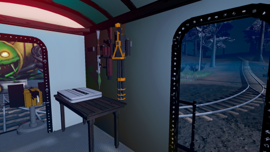 اسکرین شات بازی Horror Monster Train Escape 3D 3