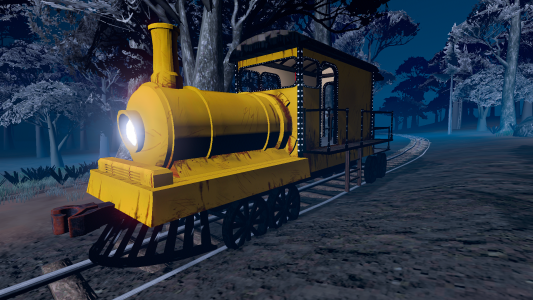 اسکرین شات بازی Horror Monster Train Escape 3D 4