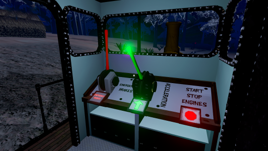 اسکرین شات بازی Horror Monster Train Escape 3D 2