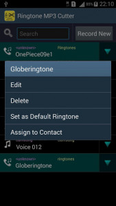 اسکرین شات برنامه Ringtone MP3 Cutter 5