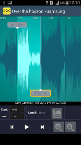 اسکرین شات برنامه Ringtone MP3 Cutter 8