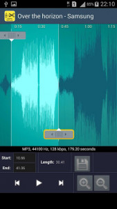 اسکرین شات برنامه Ringtone MP3 Cutter 6