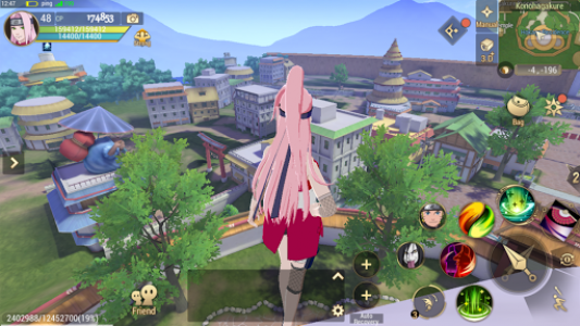 اسکرین شات بازی Naruto: Slugfest 3