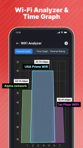 اسکرین شات برنامه Wifi Password & Speed Test App 4