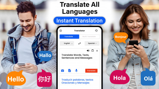 اسکرین شات برنامه Translate - Voice Translator 1