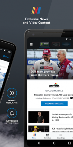 اسکرین شات برنامه NASCAR MOBILE 3