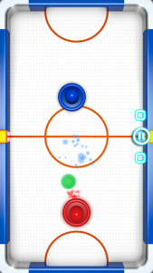 اسکرین شات بازی Glow Hockey 2