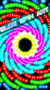 اسکرین شات بازی Glow Spin Art 1