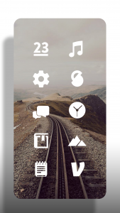 اسکرین شات برنامه Flight Lite - Minimalist Icons 5