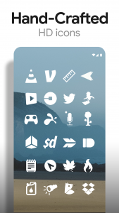 اسکرین شات برنامه Flight Lite - Minimalist Icons 3