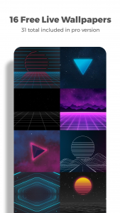 اسکرین شات برنامه Rad Walls - Live Wallpapers 3