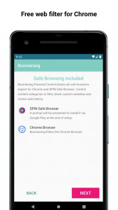 اسکرین شات 4 برنامه Boomerang Parental Control