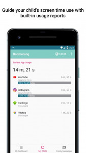 اسکرین شات 1 برنامه Boomerang Parental Control