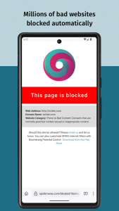 اسکرین شات برنامه SPIN Safe Browser: Web Filter 2