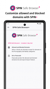 اسکرین شات برنامه SPIN Safe Browser: Web Filter 3