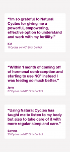 اسکرین شات برنامه Natural Cycles - Birth Control 8