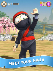 اسکرین شات بازی Clumsy Ninja 1
