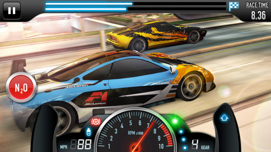 اسکرین شات بازی CSR Racing 4