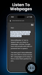 اسکرین شات برنامه NaturalReader - Text to Speech 8