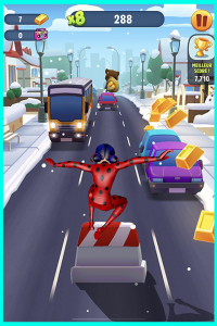 اسکرین شات بازی Lady Subway Girl Bug 3D 3