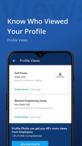 اسکرین شات برنامه Naukrigulf- Career & Job Search App in Dubai, Gulf 8