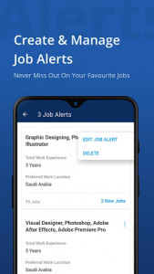 اسکرین شات برنامه Naukrigulf- Career & Job Search App in Dubai, Gulf 6