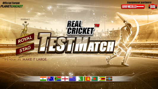 اسکرین شات بازی Real Cricket™ Test Match 1