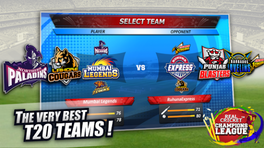 اسکرین شات بازی Real Cricket™ Champions League 6