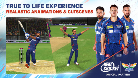 اسکرین شات بازی Real Cricket Swipe 4