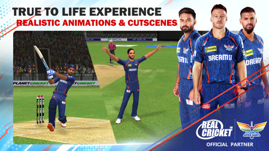 اسکرین شات 4 بازی Real Cricket Swipe