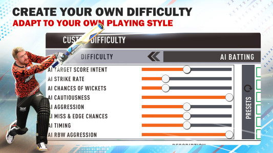 اسکرین شات 1 بازی Real Cricket Swipe