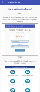 اسکرین شات برنامه Mobile Tracker for Android 4