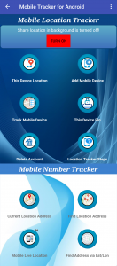 اسکرین شات برنامه Mobile Tracker for Android 1