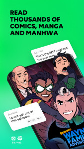 اسکرین شات برنامه WEBTOON: Manga, Comics, Manhwa 1