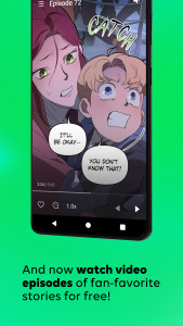 اسکرین شات 2 برنامه WEBTOON: Manga, Comics, Manhwa