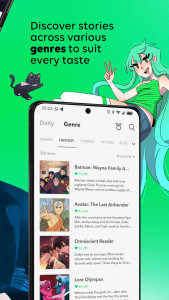 اسکرین شات برنامه WEBTOON: Manga, Comics, Manhwa 3