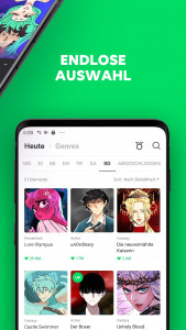 اسکرین شات برنامه WEBTOON 4