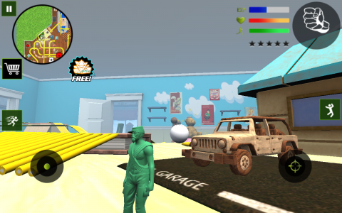 اسکرین شات بازی Army Toys Town 3