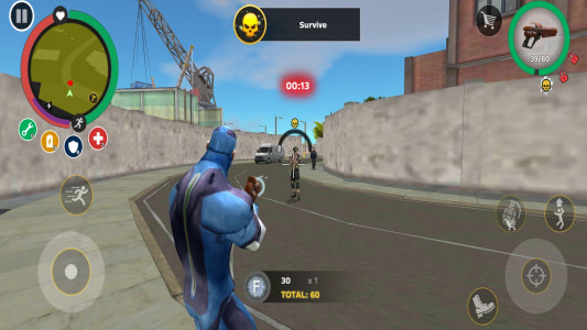 اسکرین شات بازی قهرمان طناب جنگ مافیای شهر | نسخه مود شده 6