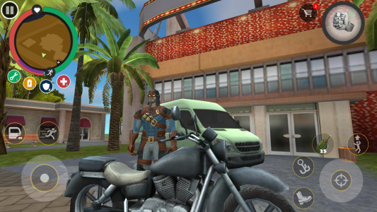 اسکرین شات 8 بازی Rope Hero: Mafia City Wars