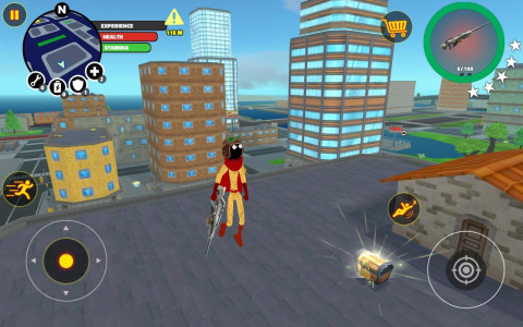 اسکرین شات بازی Stickman Superhero 1