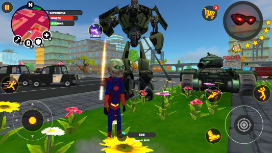 اسکرین شات بازی Stickman Superhero 6